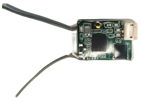 Récepteur satellite DSM2 DSMX avec bouton d'affectation, compatible avec mini quadricoptère, mini drone FPV RC, Spektrum JR Hobbyking ORX et Y96A