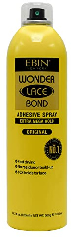 EBIN Wonder Lace Bond Spray (420ml, Extra Mega Hold (Original))