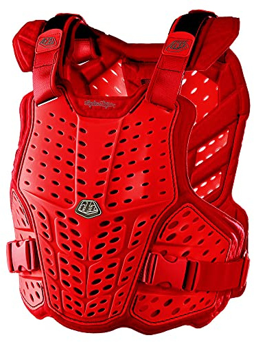 Troy Lee Designs Pettorina Moto ROCKFIGHT Chest Protector Regolabile con Inserti in EPP protettivi per Ragazzi