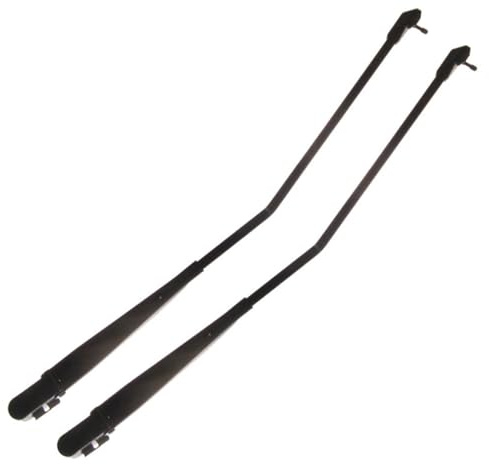TRQ Windshield Wiper Arm Pair Set Kit Compatible with Chevy GMC Suburban 1500 Yukon Pickup Truck
