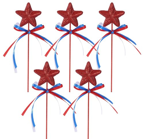 Barnens älvstav 5 Stycken Juldekorationer