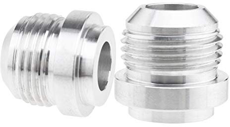 OTOTEC 2X AN10 Mâle Base Ronde en Aluminium à Souder sur Cellule de Réservoir Réfrigérant Remplacement pour Mazout