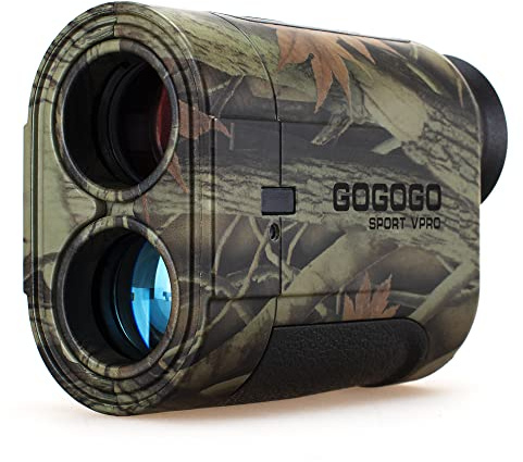 Gogogo Sport Vpro Hunting Rangefinder with Angle and Horizontal Distance 1200 Yards Laser Range Finder for Hunter with Scan