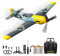 BF-109 RC Flugzeug, 2.4Ghz 4-CH Ferngesteuertes Flugzeug Warbird Aerobatics Flugzeug Spielzeug RTF mit 6-Achsen-Gyrosystem für Kinder Erwachsene Anfänger 761-11