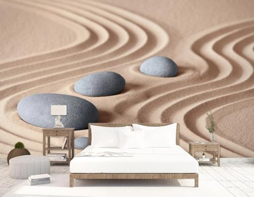 Fotomurale Carta da Parati Pietra arenaria, 200x140cm 3D Fotomurali In Tessuto Decorazione Parete Camere da Letto Soggiorno Pareti Murale Poster