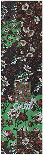 Cal 7 Graphic 9 x 33 Inch Skateboard Griptape (Patch Flowers)