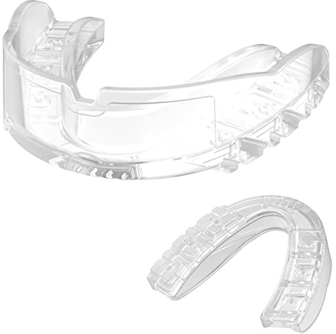 METAL BOXE Protège Dents Translucide à partir de 12 ans