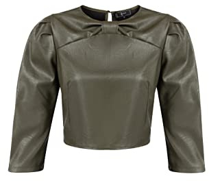paino dam Konstläder Blus Konstläder blus