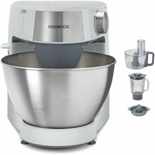 Kenwood Prospero+ robot de cuisine 1000 W 4,3 L Acier inoxydable, Blanc