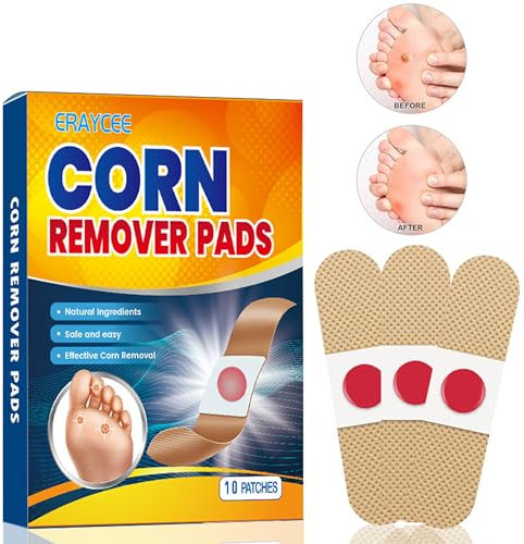 Warzenentferner, Warzenbehandlungspflaster, Plantarwarzenentferner für Hände, Füße und Gesicht, Warzencreme, Entferner (10 Tabletten)