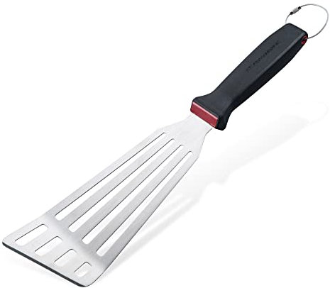 Paletta da arrosto Presist flessibile – Spatola in acciaio inox per girare e servire – Ottimo accessorio per barbecue – Spatola ideale come spatola da padella, paletta da pesce o paletta per barbecue