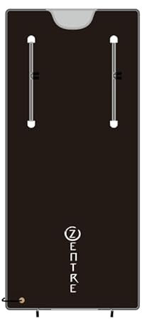 Zentre Infrared Infrared Sauna Blanket for Detoxification, Far Infrared Sauna for Home Detox Relaxation, Portable Sauna Infrared Blanket with Sleeves, 113-176℉, 30-60 Minutes Timer (Black)