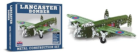 Coach House Partners Lancaster Bomber Metal Construction Set (389 pieces)