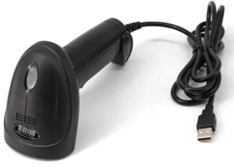 Breeshy Scanner de Codes-Barres Filaire USB 1D/2D Universel, Lecteur de Codes QR Portable, Point de Vente Mobile, Prise en Charge Branchez et Jouez, Magasin Logistique