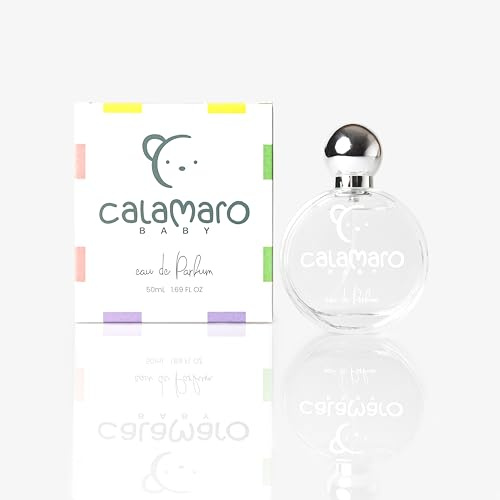 Calamaro Baby Eau de Parfum 50 ml – Perfume Infantil Unisex Made in Spain – Fragancia Cítrica Floral Suave para Bebé – Aroma Fresco y Delicado de Larga Duración