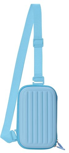 Leayjeen Digitalkamera-Tasche, kompatibel mit VAHOIALD/Rollei/ZAZYZIA/TOAIOHO/Kodak/GUEVWES/DODOSOUL, mit Schultergurt (nur Tasche) Blau