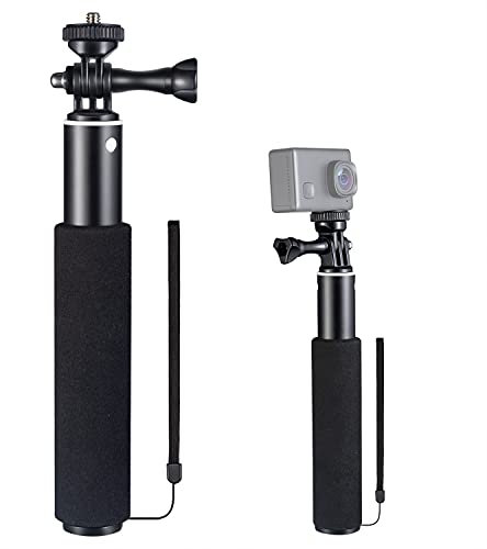 WOLFANG Pole Selfie Stick GB2100, Palo de Selfie, Accesorio para Cámaras Deportivas, Libertad para expandirse y encogerse, Hecho de aleación de Aluminio