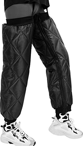 Tyuodna Radsport Beinlinge,Winter Motorrad Knieschoner,Kniewärmer Fahrrad,Wasserdicht Winddicht Beinwärmer,Beinschutz Warmer für Outdoor Damen Herren