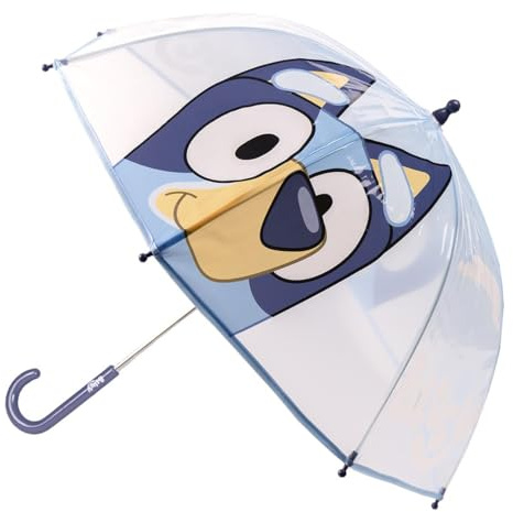 ILS I LOVE SHOPPING Ombrello da Pioggia unisex Multicolore a campana per bambini - BLUEY