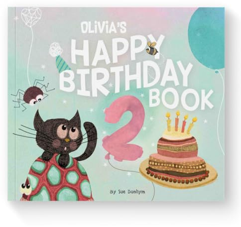 Hooray, Its My Birthday! - Personalized Birthday Storybook by Manimal Tales - Gift for First Birthdays, Young Children and Toddlers - Personalized with Their Age, birthdate, Candles (8.5 x 8.5)