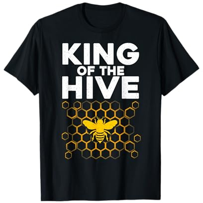 Cool Beekeeper Art for Men Boys Bee Beekeeping Bee Keeper T-Shirt