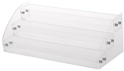 Ipetboom Organizzatore Multistrato per Smalti e Rossetti in Acrilico Trasparente Porta Smalto e Oli Essenziali da Tavolo Espositore 3 Livelli per Uso Domestico e Salone