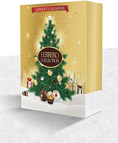 Ferrero 25 Specialities Rondoir, Rocher, Raffaello Calendrier de l'Avent 271 g