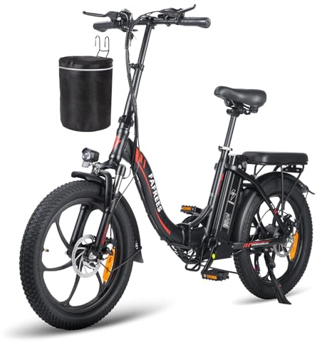 Fafrees F20 Ebike Klapprad 20 Zoll, 18Ah Akku, Schwarz