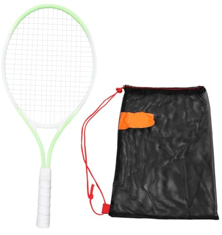 Baoblaze Racket de Tennis pour Enfants 21 Pouces Haute résistance Crises de Racette Pratique Professionnelle pour Les débutants de Jeu de gibier extérieur, Vert