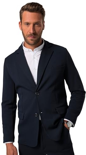 JP 1880 Giacca in Jersey da Ufficio dalla Collezione di Capi Coordinati New York con FLEXNAMIC® Blu Scuro 8XL 821035785-8XL