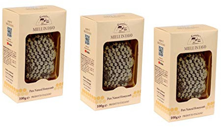 Miel Italiano en Panal 100 gr x 3