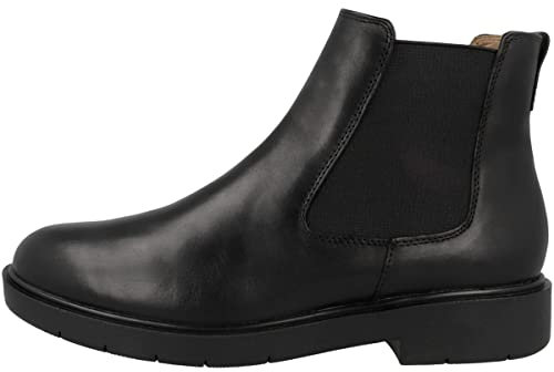 Geox D Spherica Ec1 C, Botines para Mujer, Negro (Black), 40 EU