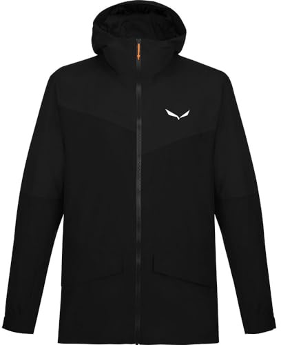 SALEWA Giacca Puez 2 L in Gore-Tex da Uomo, Nera, Taglia XXL