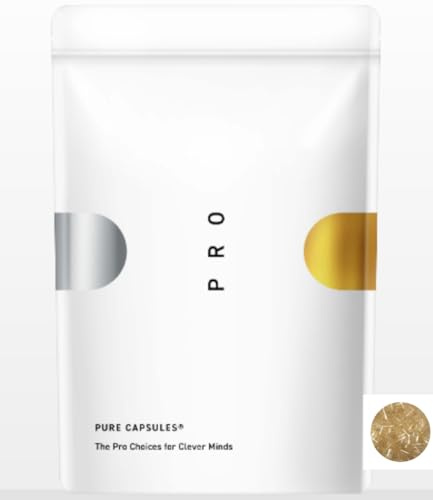 Pure Capsules® Storlek 00 Pullulan Vege Clear Capsules Plantcaps® – tomma vegankapslar för självfyllning, icke-GMO, TiO2-fri, silfri, glutenfri, naturlig färg från Capsugel (500)