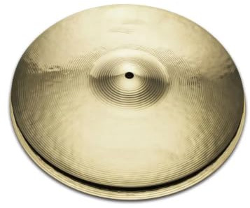 Cymbaler 13 Tums Hihat Cymbaler Golden Color Professional Performance Handgjort Trumset