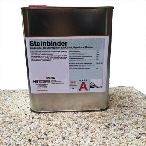 2K 1,2 kg Steinbinder Bindemittel PROFI Steinteppich für Marmor Quarz INNEN