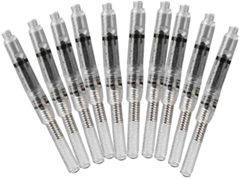 Sharplace Füllfederhaltertintenkonverter, 4 Mm Internationale Standardgröße, Wertesatz von 10