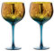 ARTLAND – Fiesta Gin-Gläser – Bunt & vielseitig – Cocktailglas-Set – Handgefertigte Gläser – 2er Set