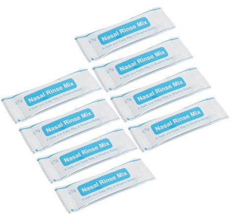 ARTSEWPLY 40piezas Instantánea De Sal Para Enjuague Nasal Sobres Nasal Para Limpieza