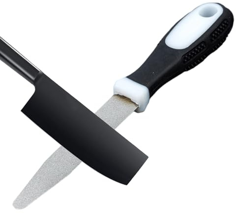 Pietra Per Affilatura,Strumento Per Affilatura A Doppia Faccia Per Forbici Da Potatura - Base Antiscivolo Per Uso Su E Umido In Cucina Giardinaggio Esterno Caccia