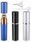Refillable Travel Perfume Atomiser Bottles, Zingso 3 Pcs 10ml Mini Portable Spray Bottles Refillable Perfume Aftershave Atomiser Empty Travel Bottles with Funnel (10ml (Black+Silver+Blue))