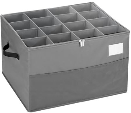 feyiubmen Schuhorganizer für Closet, Passt 16 Paare, große Schuhschrank, Schuhbox mit Durchsichtigem Deckel, Starke Aufbewahrungskiste für Schuhaufbewahrung, Platzsparender Shoe Rack mit Griffen, Gray