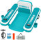 GYMMALL Silla Flotante Inflable para Adultos, Silla Flotante para Piscina con Reposabrazos y Respaldo, Asiento Flotante para Piscina, Lago y Río