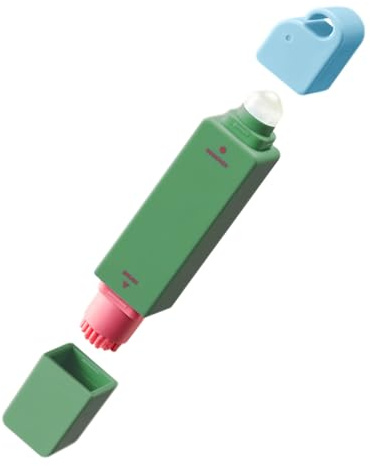 Penna smacchiatore a doppia testa – sbiancante portatile da viaggio, strumento di pulizia senza bucato, rimozione rapida delle macchie di olio | soluzione di emergenza per viaggi, viaggi d'affari