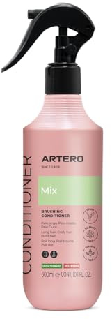 Artero Mix Conditioner sans rinçage pour Chiens et Chats – Démêlant, hydratant et lustrant – Spray Anti-Statique pour Poils secs ou emmêlés – Soin Professionnel du Pelage. 300 ML
