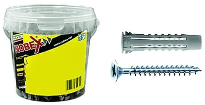 Tasselli universali in secchiello 8x40 confezione da 100 pz