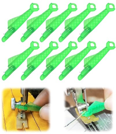 Automatic Sewing Needle Threader, 2024 Upgraded Sewing Machine Needle Threader, Quick Sewing Machine Loop Sewing Machine Needle Threader Tool (10)