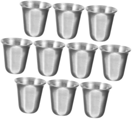 IMIKEYA 10 Piezas Cáliz Suministros De Comunión Tazas De Pinta Tazas De Comunión Copas De Cócteles De De Agua De Comuniones s Apilables De Cena