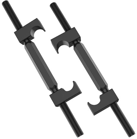 Générique Outil de Compresseur de Ressort | Écarteur de Ressort Hélicoïdal | Démonte-Amortisseur, Extracteur Manuel pour Entretien Moto et Réparation Mécanique