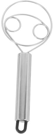 Luxshiny Fouet Mélangeur Pour Cuisine Pâte Gâteaux Desserts Double Bobine Poignée Ergonomique Résistant à Usure Nettoyage Facile